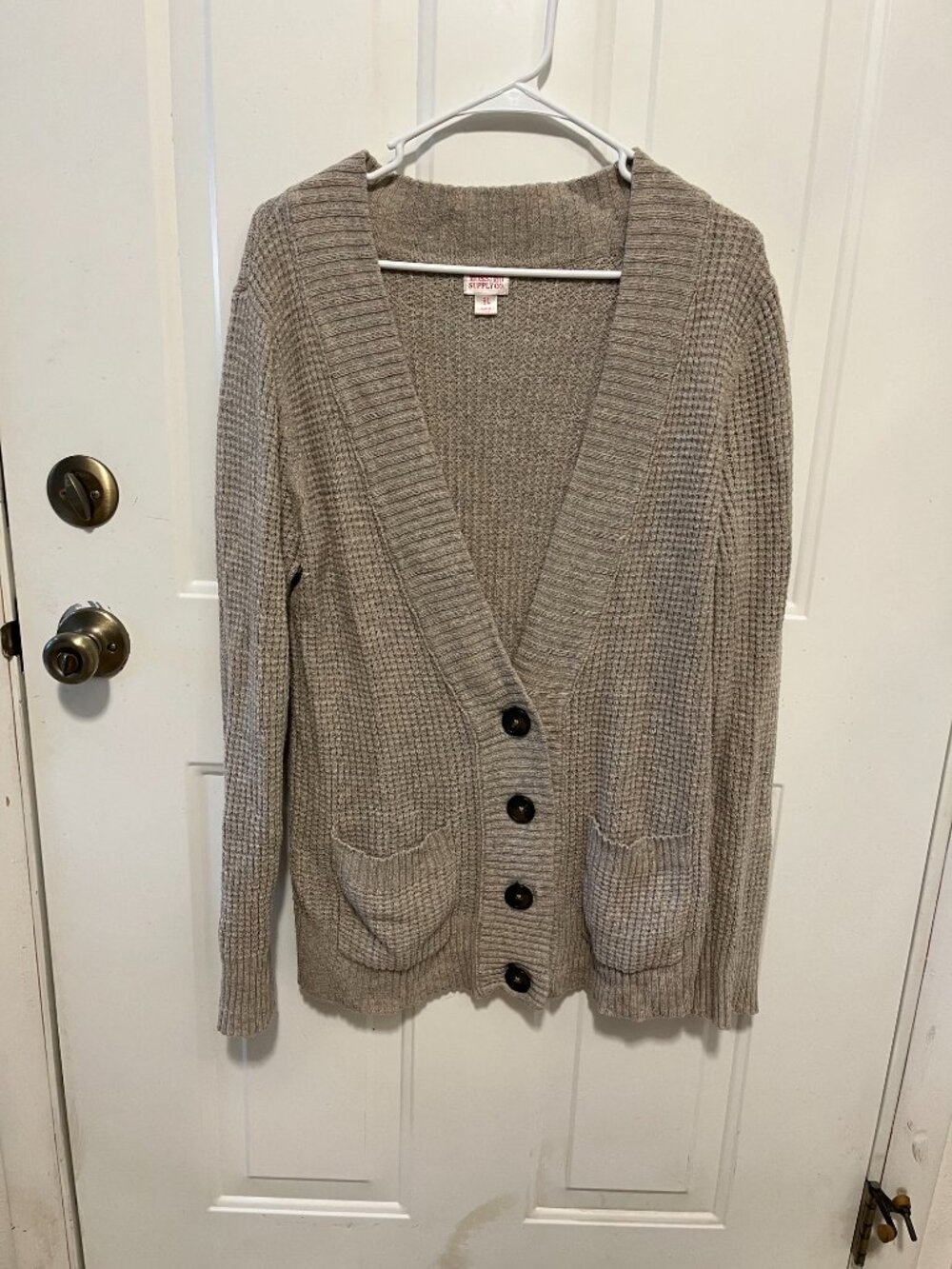 Mossimo Supply Co. - Knit Button Down Long Sleeve Sweater - Size: Large - Picture 8 of 8